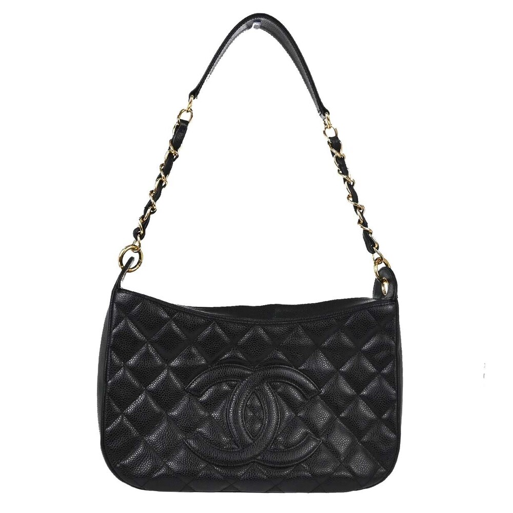 Chanel Timeless CC Chain Quilted Caviar Medium